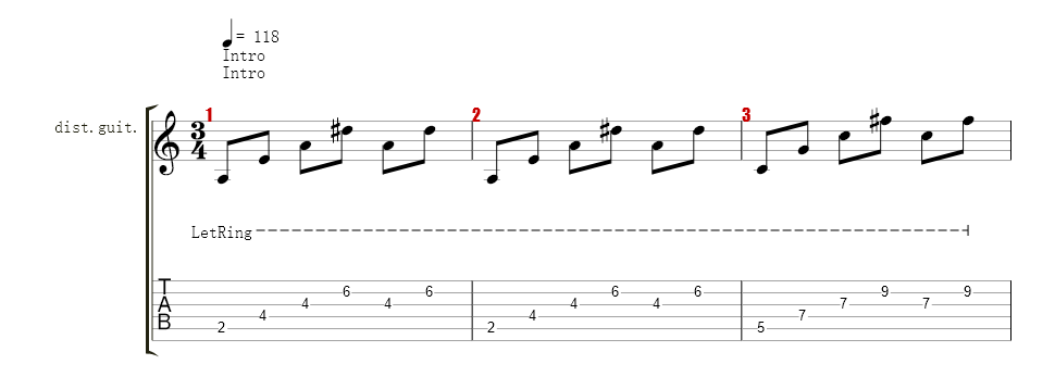 Guitar I [Bill Kelliher]