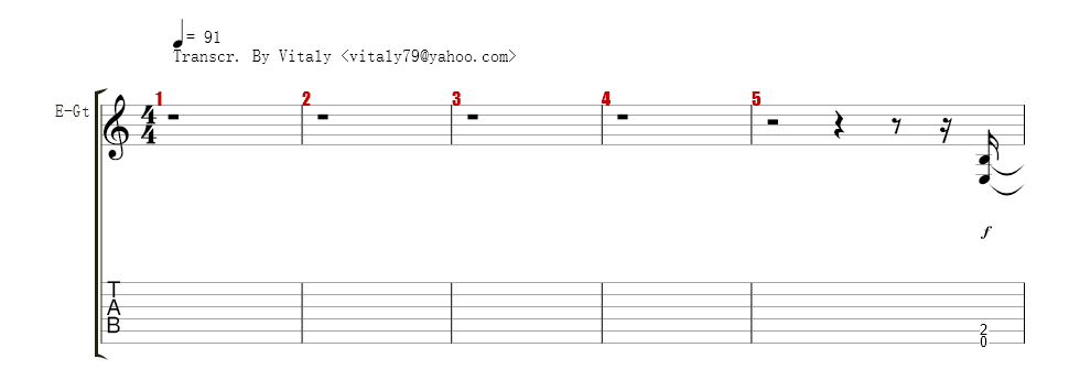 Guitar 1 (Rhythm)