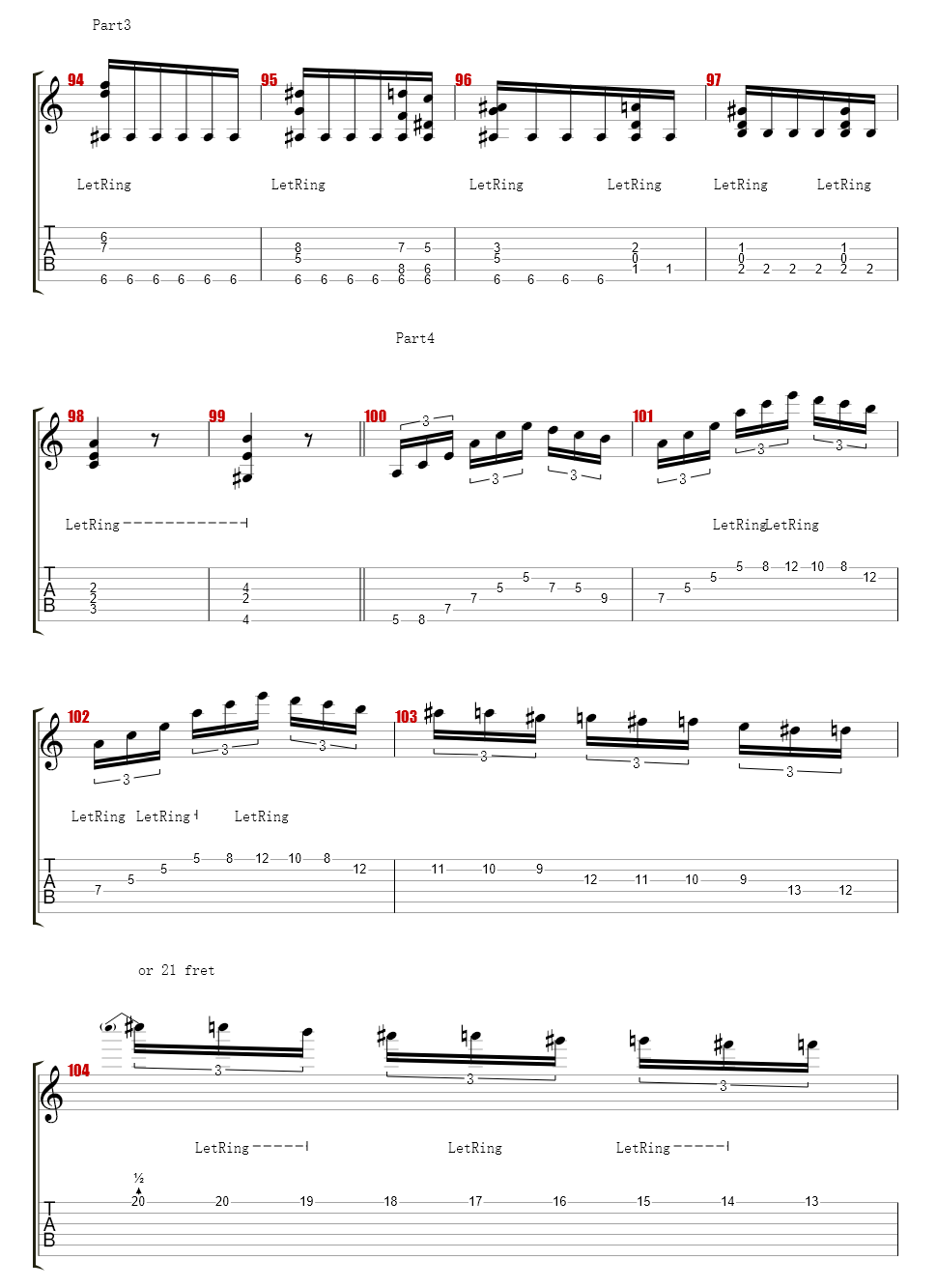 Fur Elise Classical Guitar