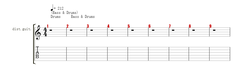 Guitar 1 - Distortion