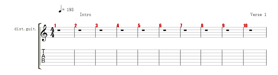 3rd Guitar (background)