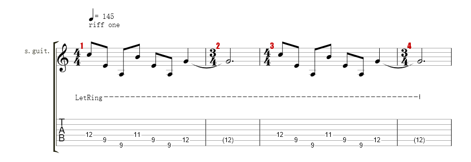 guitar one
