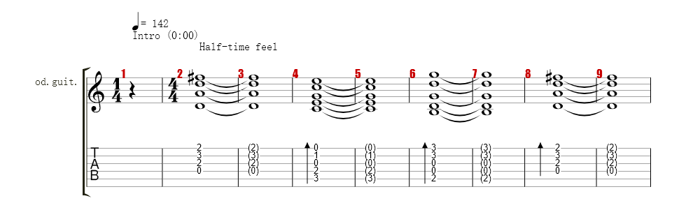 Guitar 1 (Slash)