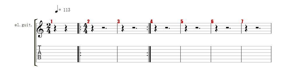 Guitar(mute)