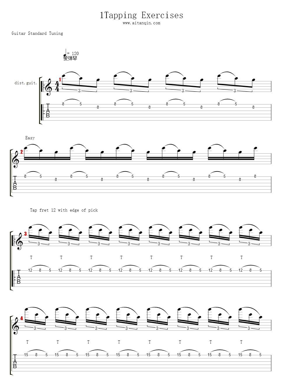 1Tapping Exercises