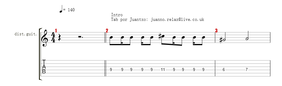 Pista 1