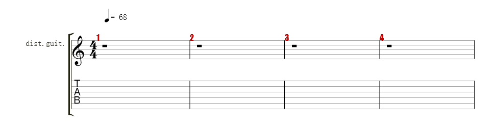 Distorsion Guitar