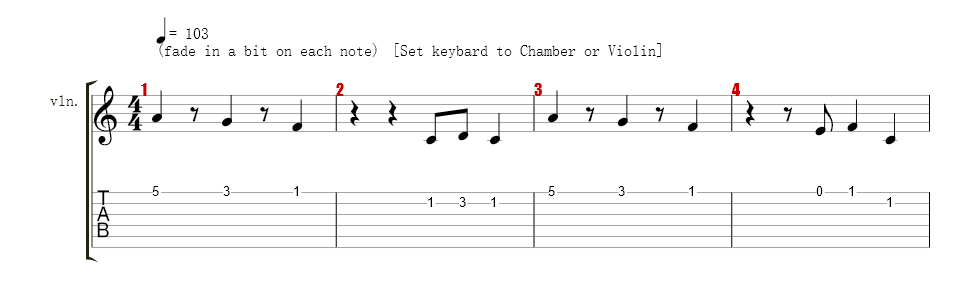 Violin/Keybard