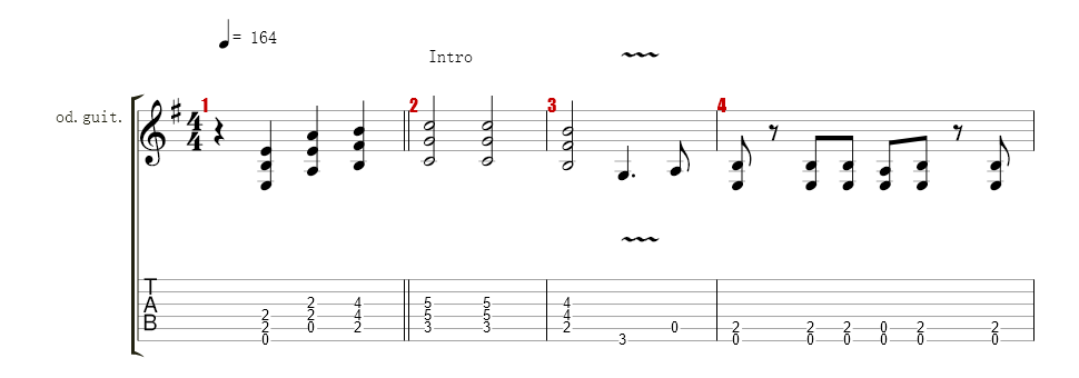 E. Guitar I