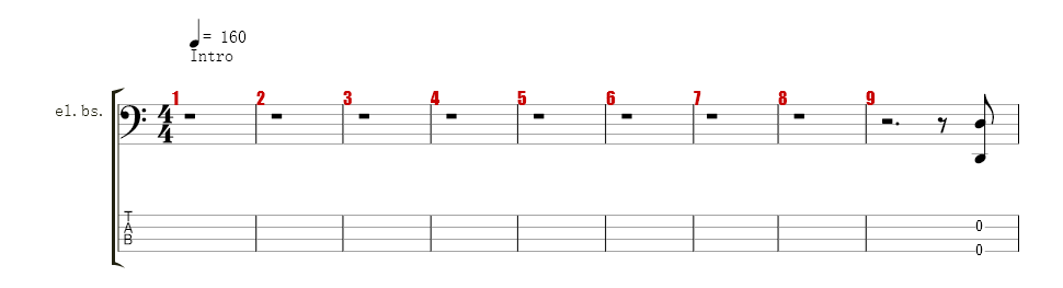 Electric Bass (finger)