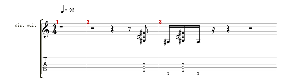 Distortion Guitar 