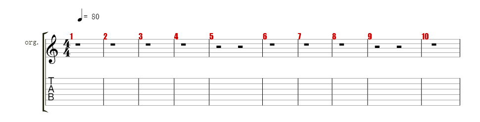 pedale orgue