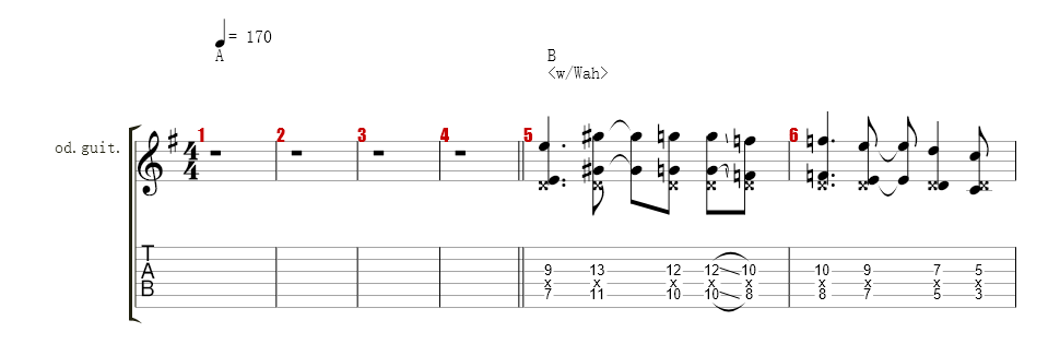 E. Guitar III