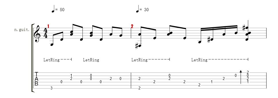 Gitaar begeleiding