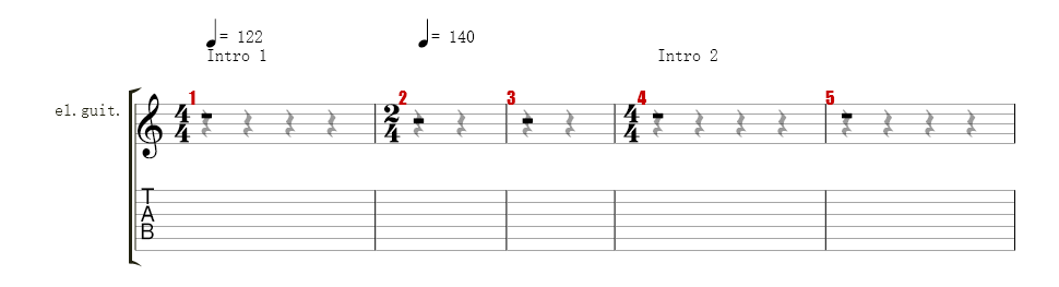 E.Guitar III (Taki) - Clean Overdub