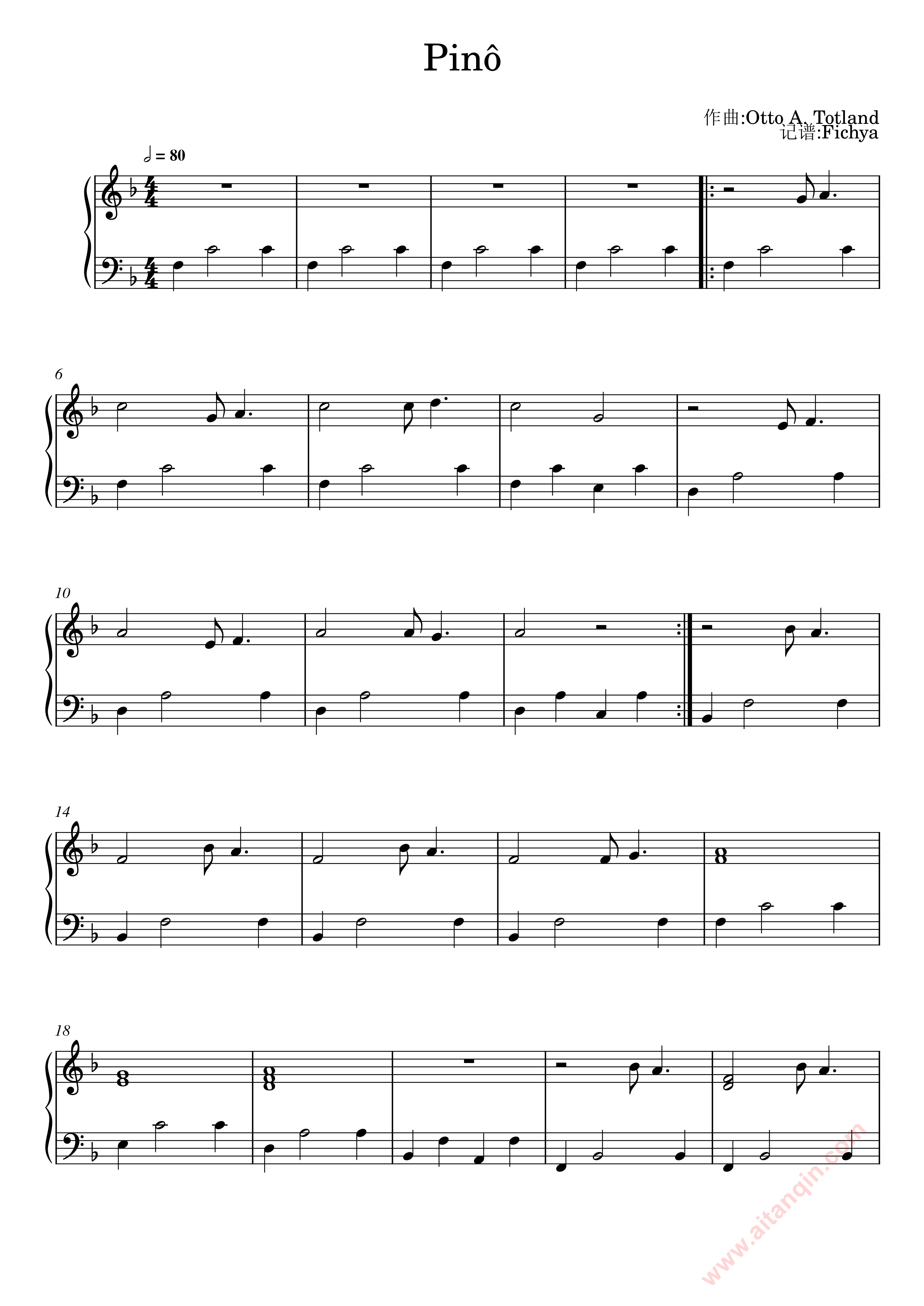 Pinô - Otto A. Totland